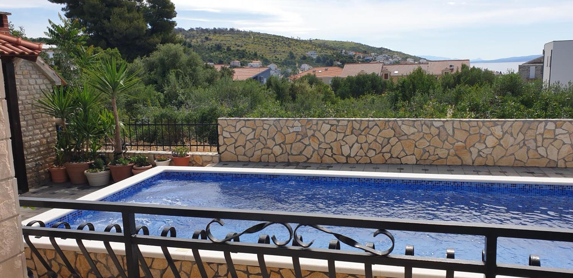 Apartments Slavica Trogir Buitenkant foto